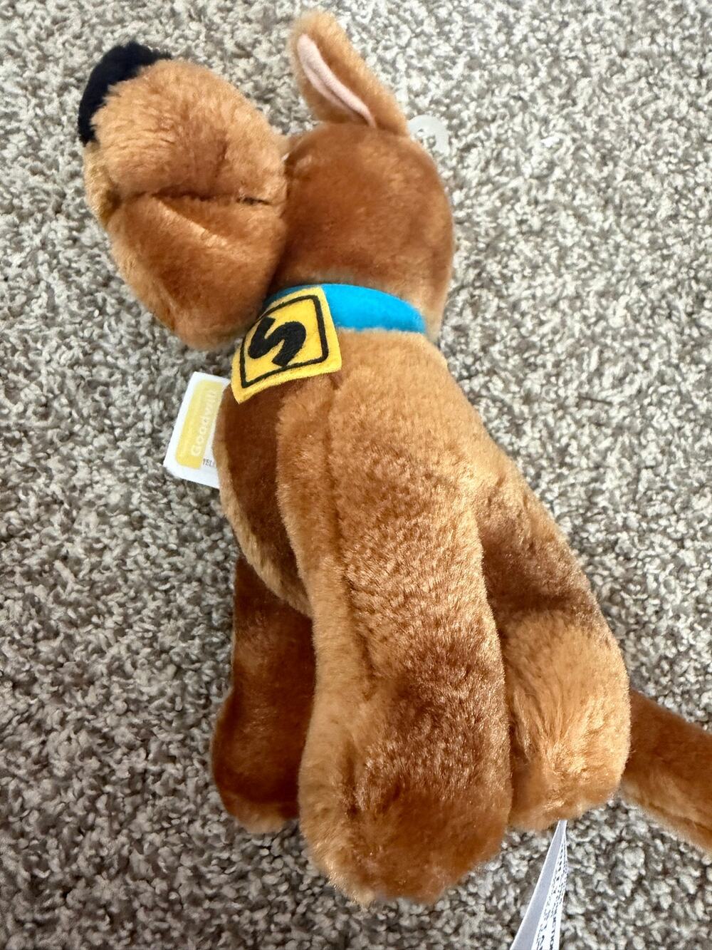 Vintage 1995 Scooby Doo Plush Mighty Star Hanna-Barbera Stuffed Animal Item 3134